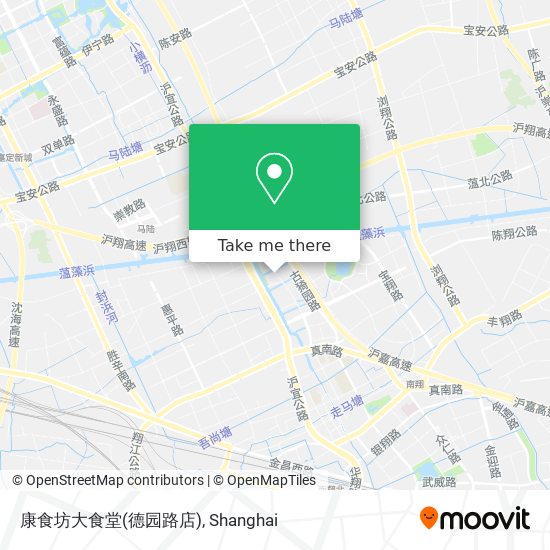 康食坊大食堂(德园路店) map