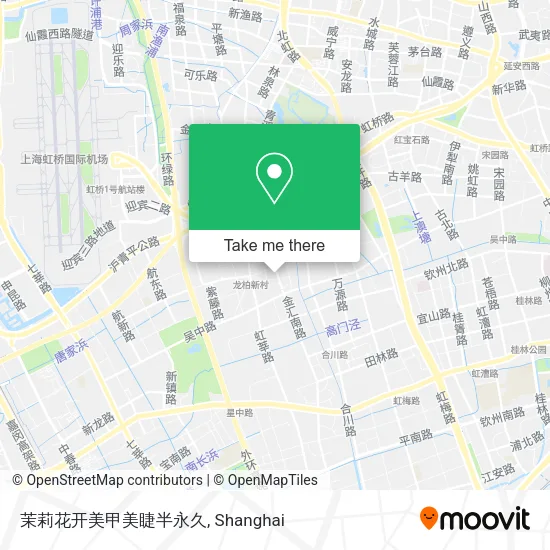 茉莉花开美甲美睫半永久 map