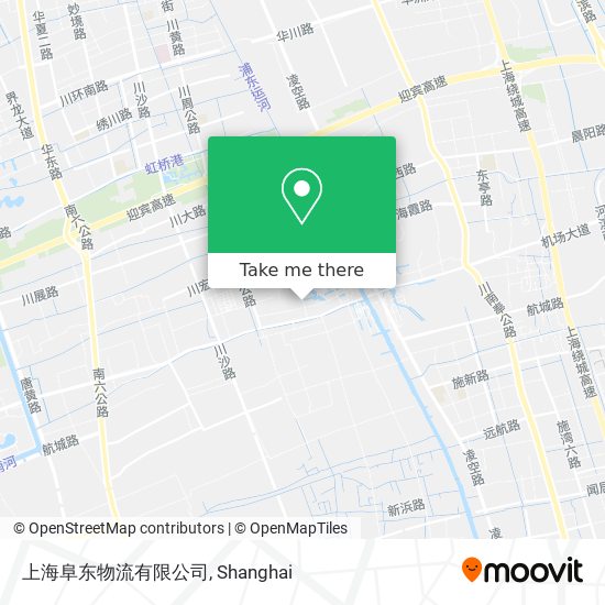 上海阜东物流有限公司 map