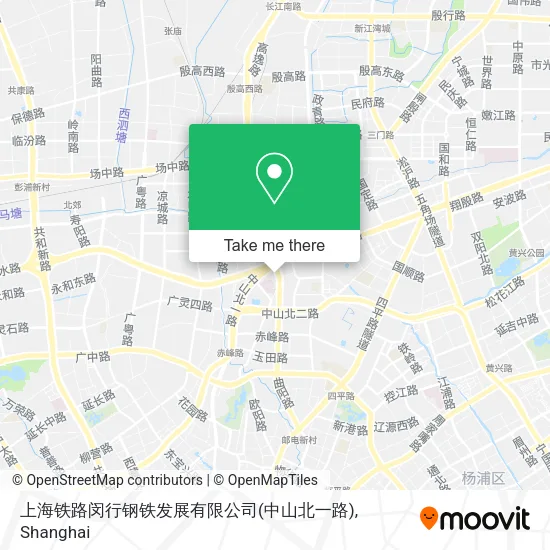 上海铁路闵行钢铁发展有限公司(中山北一路) map