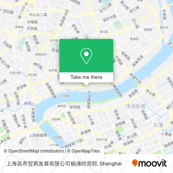 上海昌舟贸易发展有限公司杨浦经营部 map