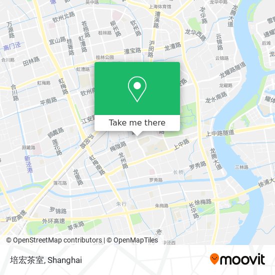培宏茶室 map
