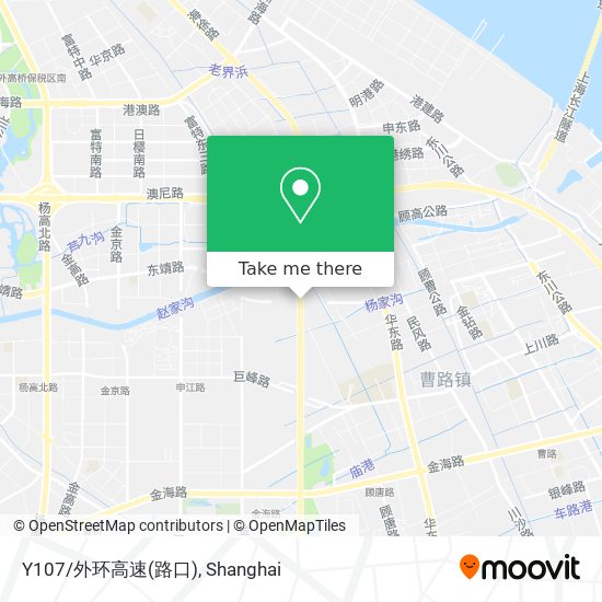 Y107/外环高速(路口) map