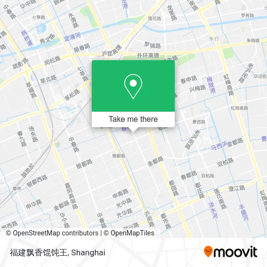 福建飘香馄饨王 map