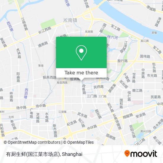 有厨生鲜(国江菜市场店) map