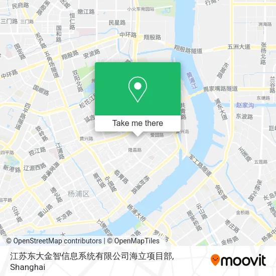 江苏东大金智信息系统有限公司海立项目部 map
