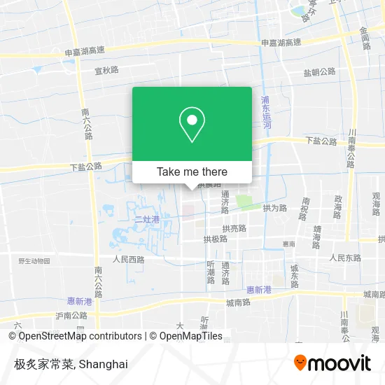 极炙家常菜 map