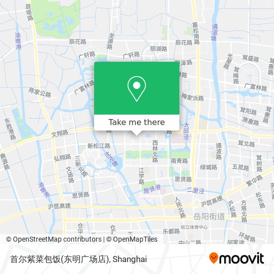 首尔紫菜包饭(东明广场店) map