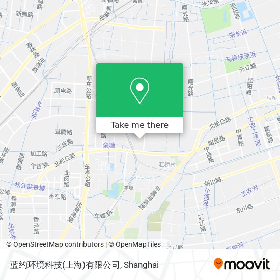 蓝约环境科技(上海)有限公司 map