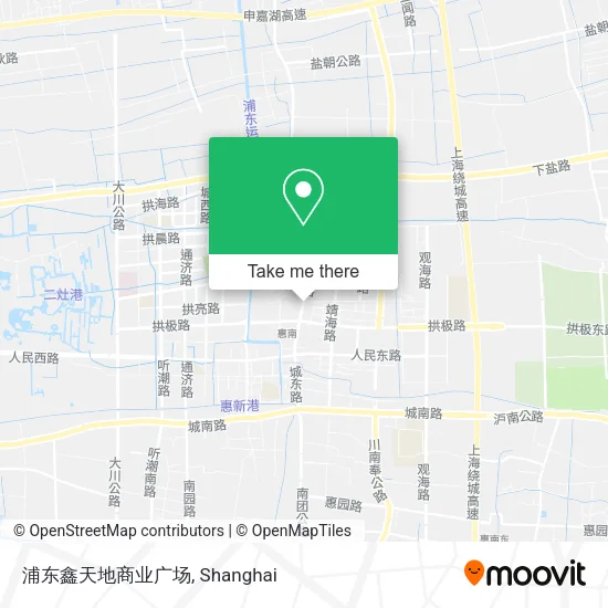 浦东鑫天地商业广场 map