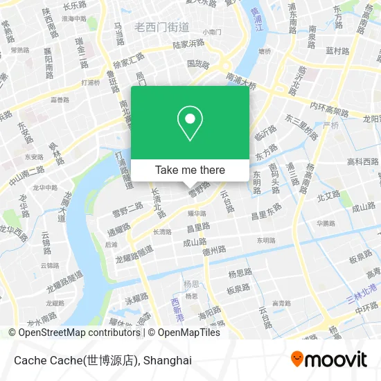 Cache  Cache(世博源店) map