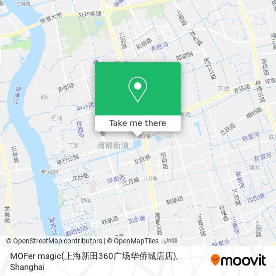 MOFer  magic(上海新田360广场华侨城店店) map