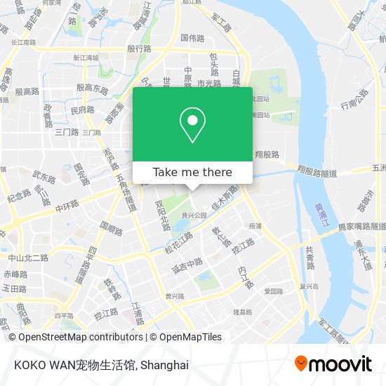 KOKO WAN宠物生活馆 map