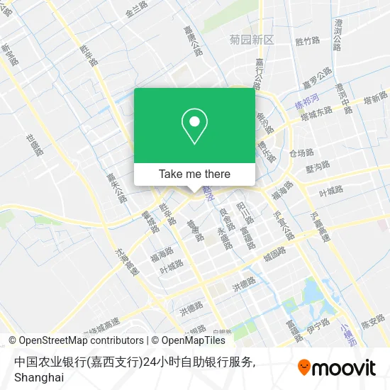 中国农业银行(嘉西支行)24小时自助银行服务 map