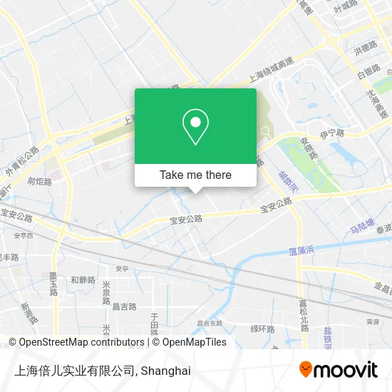 上海倍儿实业有限公司 map