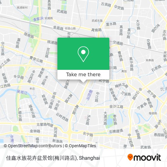 佳鑫水族花卉盆景馆(梅川路店) map