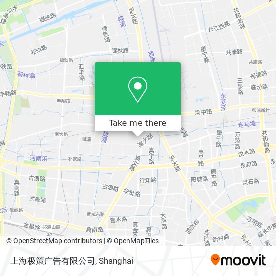上海极策广告有限公司 map