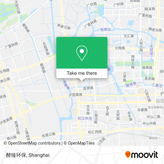 酵臻环保 map