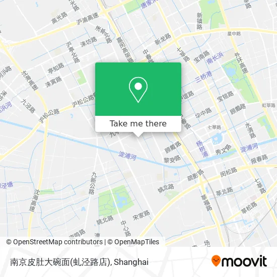 南京皮肚大碗面(虬泾路店) map