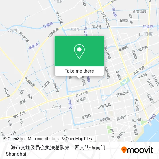 上海市交通委员会执法总队第十四支队-东南门 map