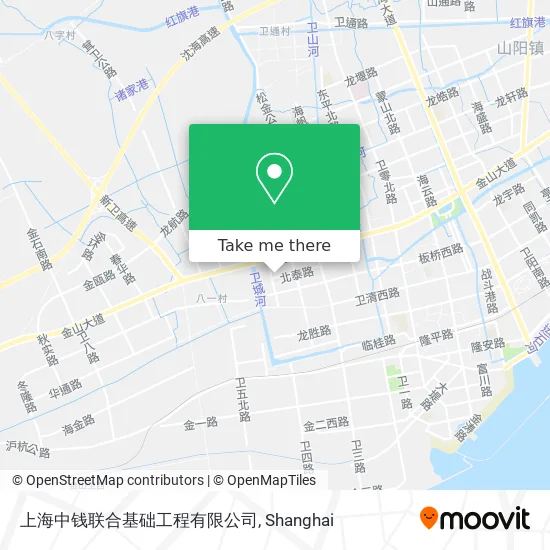 上海中钱联合基础工程有限公司 map