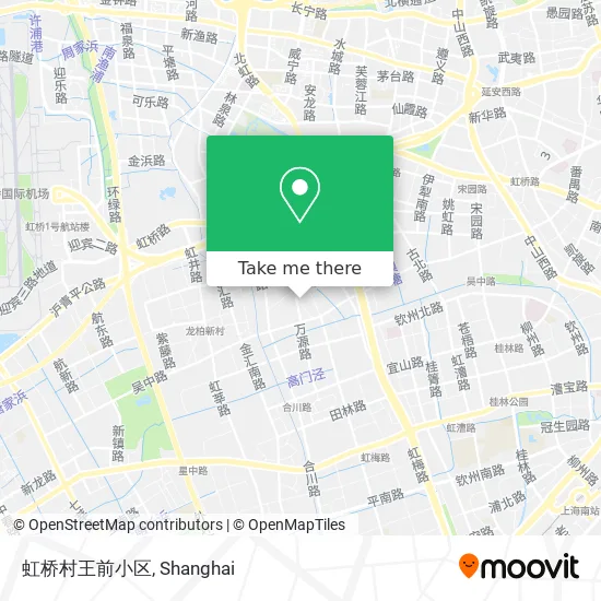 虹桥村王前小区 map