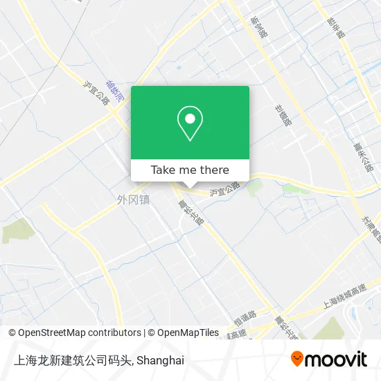 上海龙新建筑公司码头 map
