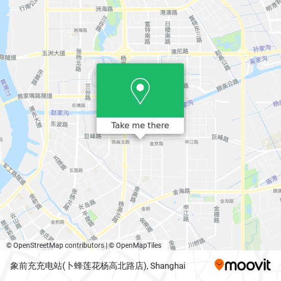 象前充充电站(卜蜂莲花杨高北路店) map