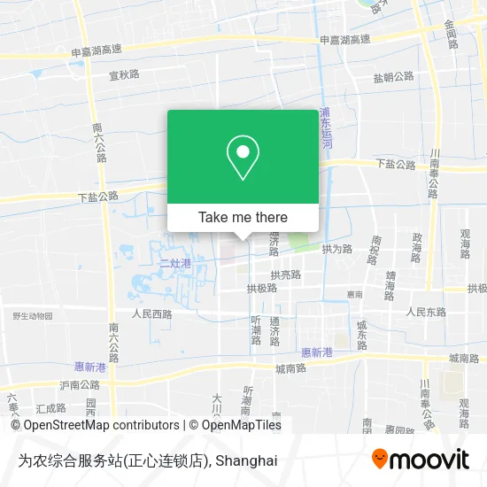 为农综合服务站(正心连锁店) map