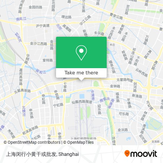 上海闵行小黄干或批发 map