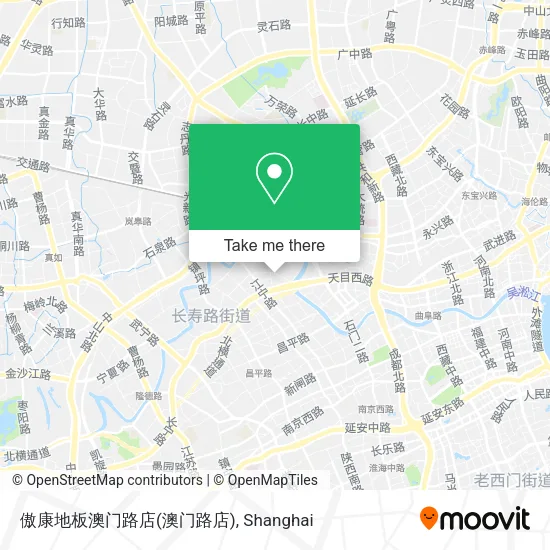 傲康地板澳门路店 map