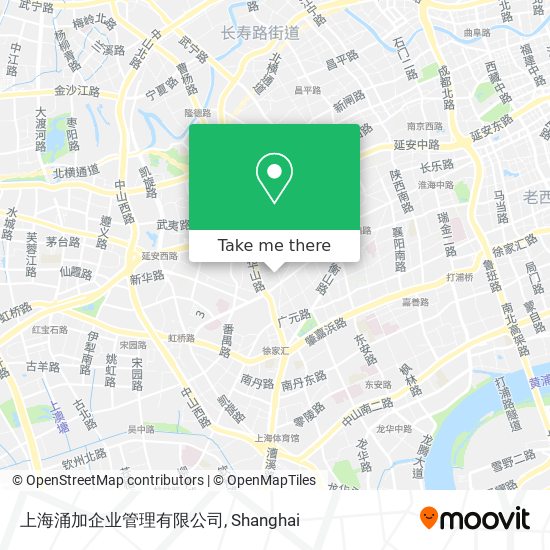 上海涌加企业管理有限公司 map