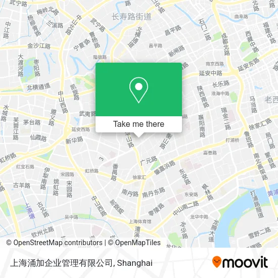 上海涌加企业管理有限公司 map