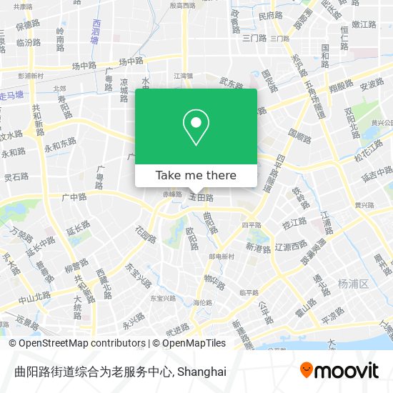 曲阳路街道综合为老服务中心 map