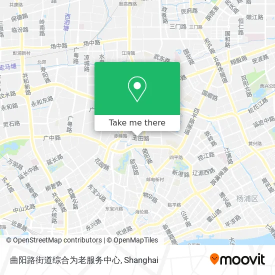 曲阳路街道综合为老服务中心 map