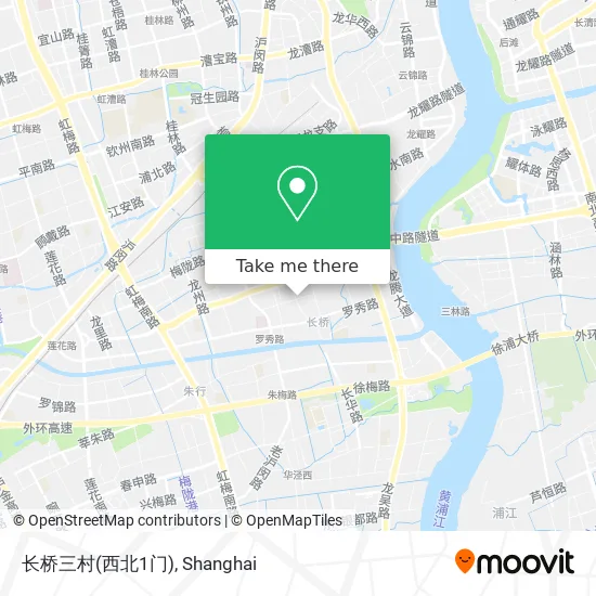 长桥三村(西北1门) map