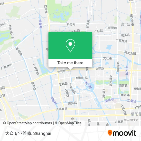 大众专业维修 map