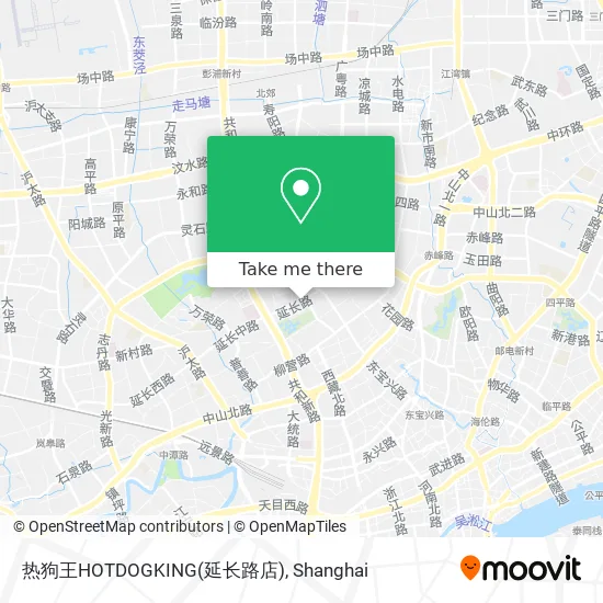 热狗王HOTDOGKING(延长路店) map