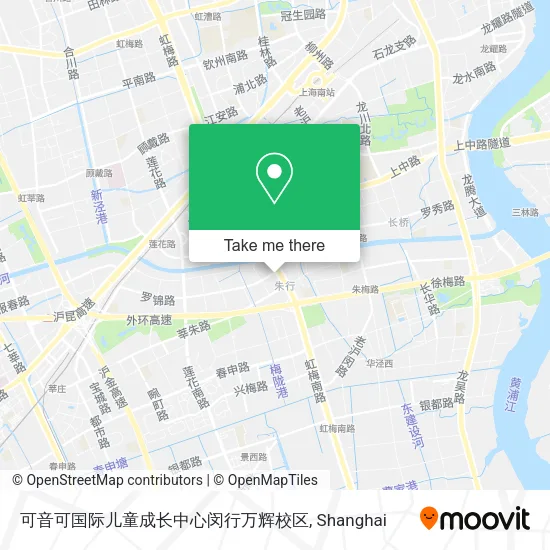 可音可国际儿童成长中心闵行万辉校区 map