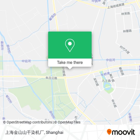 上海金山山干染机厂 map