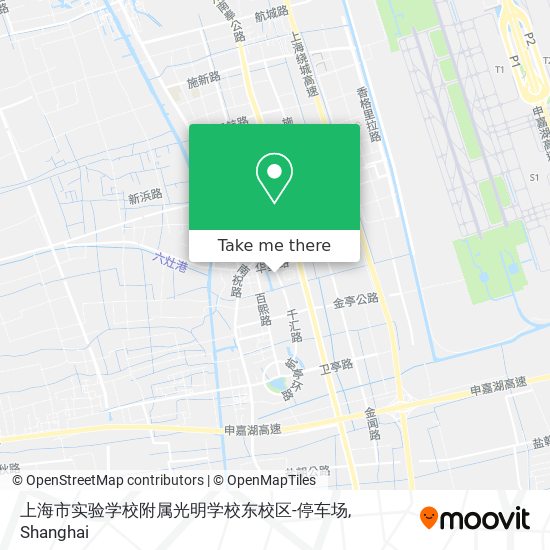 上海市实验学校附属光明学校东校区-停车场 map
