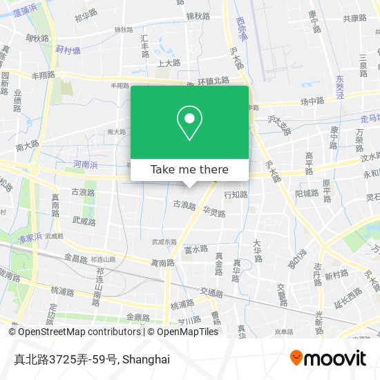 真北路3725弄-59号 map