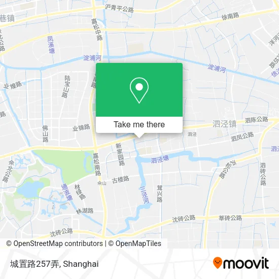 城置路257弄 map