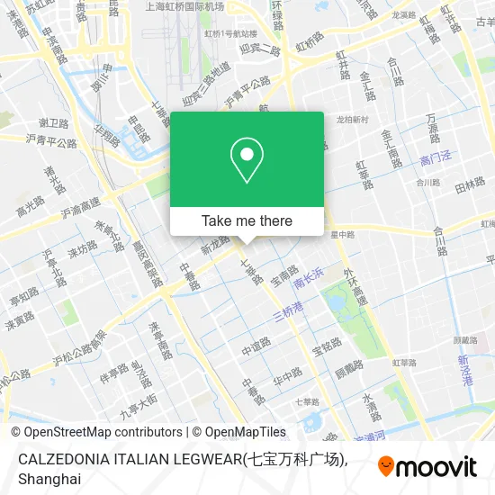 CALZEDONIA ITALIAN LEGWEAR(七宝万科广场) map