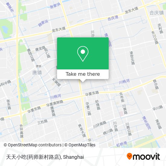 天天小吃(药师新村路店) map