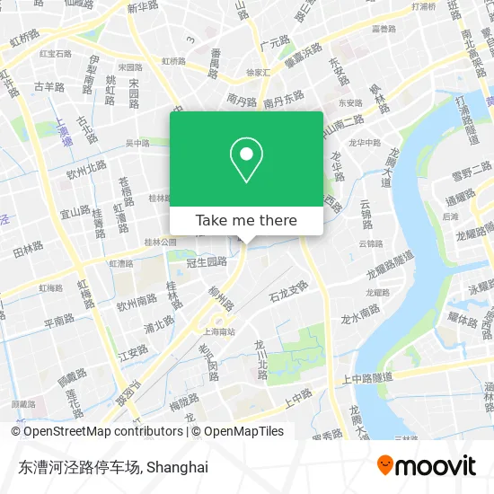 东漕河泾路停车场 map