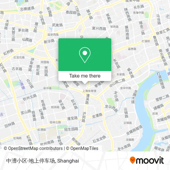 中漕小区-地上停车场 map