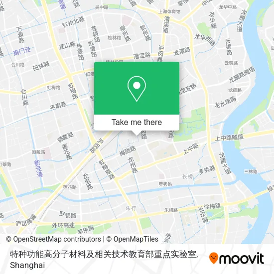 特种功能高分子材料及相关技术教育部重点实验室 map
