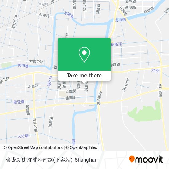 金龙新街沈浦泾南路(下客站) map
