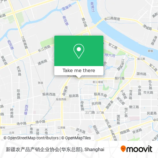 新疆农产品产销企业协会(华东总部) map